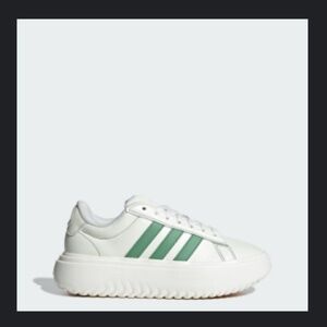 Adidas Grand Court Platform Shoes Size 8